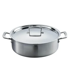 Le Creuset 3-Ply Stainless Steel Sauteuse Pan - 28cm