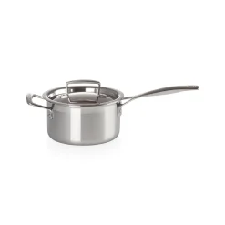 Le Creuset 3-Ply Stainless Steel Saucepan - 18cm