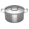 Le Creuset 3-Ply Stainless Steel Deep Casserole - 20cm
