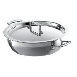 Le Creuset 3-Ply Stainless Steel Shallow Casserole - 26cm