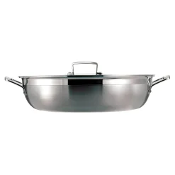 Le Creuset 3-Ply Stainless Steel Shallow Casserole - 26cm