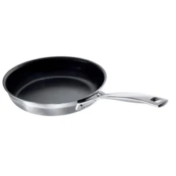 Le Creuset 3-Ply Stainless Steel Non-Stick Frying Pan With Helper Handle - 30cm
