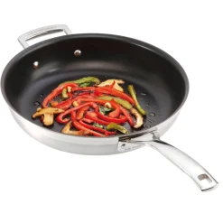 Le Creuset 3-Ply Stainless Steel Non-Stick Frying Pan With Helper Handle - 30cm