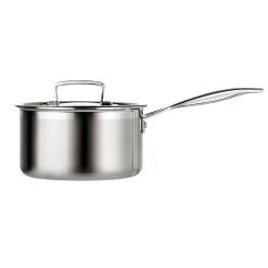 Le Creuset 3-Ply Stainless Steel Saucepan - 14cm