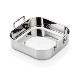 Le Creuset 3-Ply Stainless Steel Square Roaster - 26cm