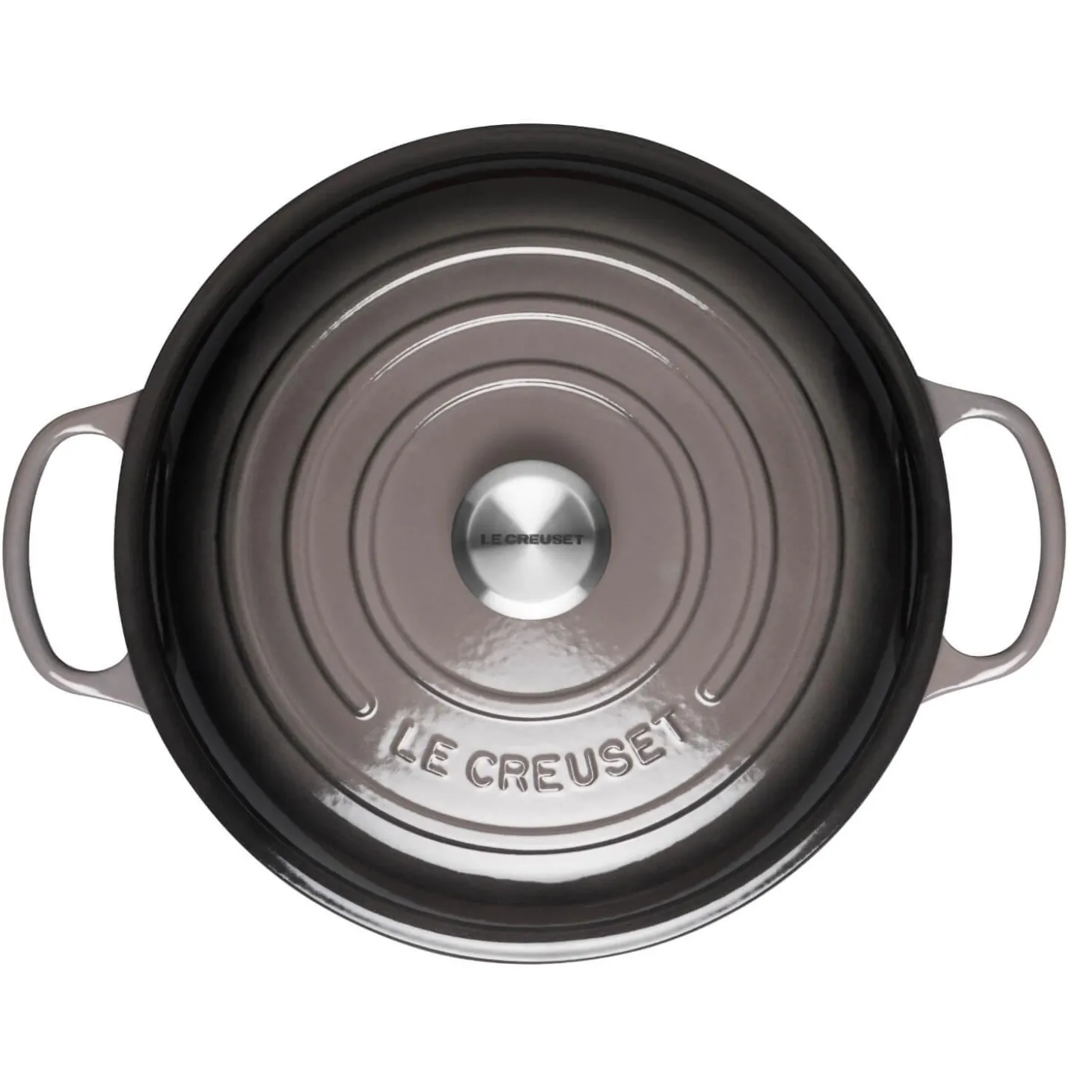 Le Creuset Signature Cast Iron 26cm Shallow Casserole - Flint