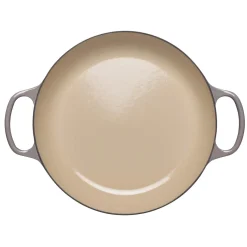 Le Creuset Signature Cast Iron 26cm Shallow Casserole - Flint