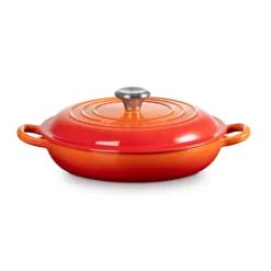 Le Creuset Signature Cast Iron 30cm Shallow Casserole - Volcanic