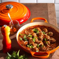 Le Creuset Signature Cast Iron 30cm Shallow Casserole - Volcanic