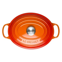 Le Creuset Signature Cast Iron 27cm Oval Casserole - Volcanic