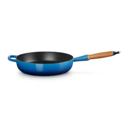 Le Creuset Signature Cast Iron 28cm Saute Pan - Azure