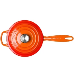 Le Creuset Signature Cast Iron 16cm Saucepan - Volcanic