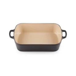 Le Creuset Signature Cast Iron 33cm Rectangular Roaster - Satin Black