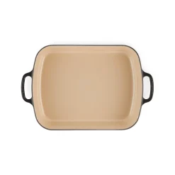 Le Creuset Signature Cast Iron 33cm Rectangular Roaster - Satin Black