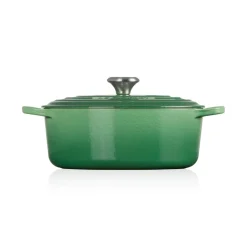 Le Creuset Signature Cast Iron 29cm Oval Casserole - Bamboo Green