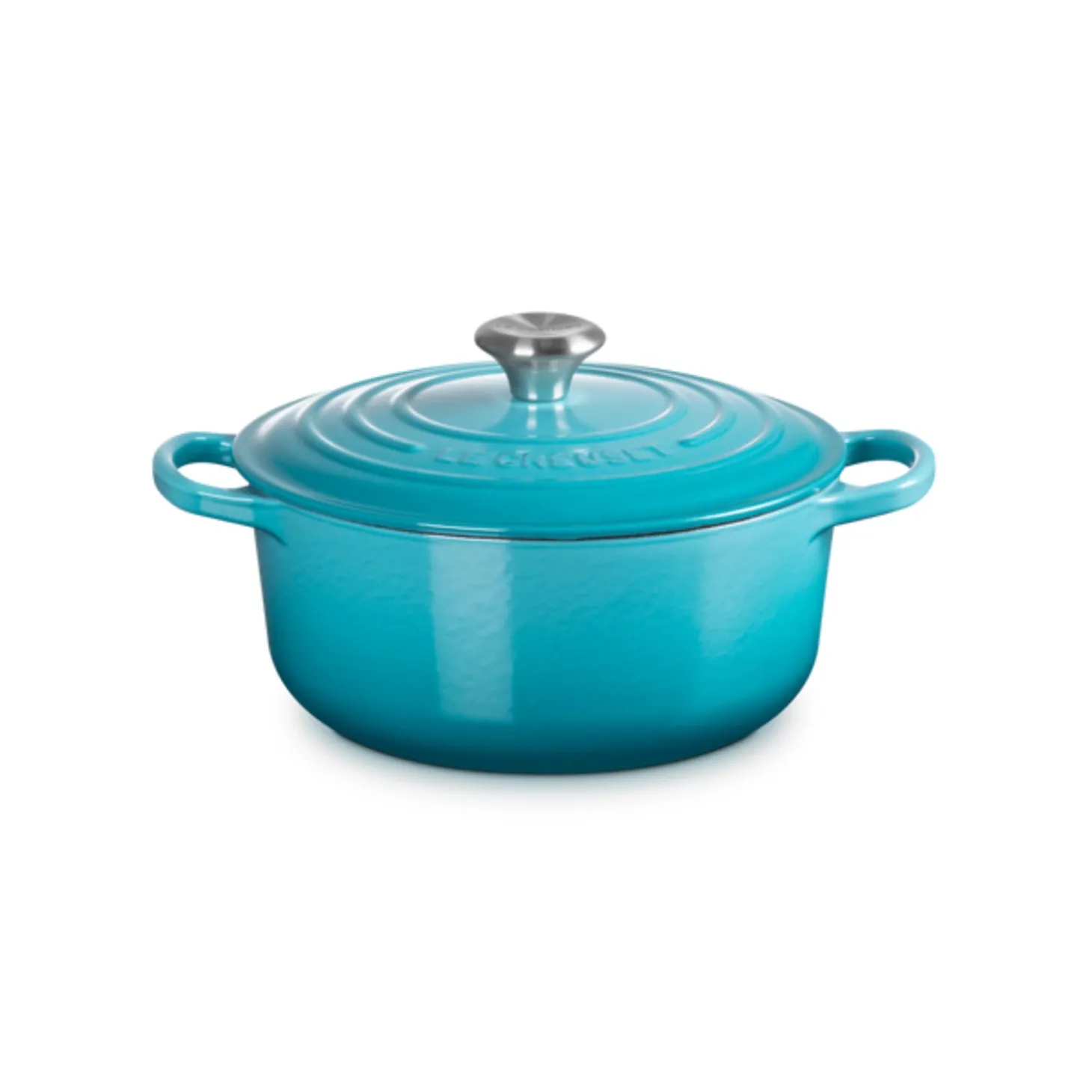 Le Creuset Signature Cast Iron 20cm Round Casserole - Teal