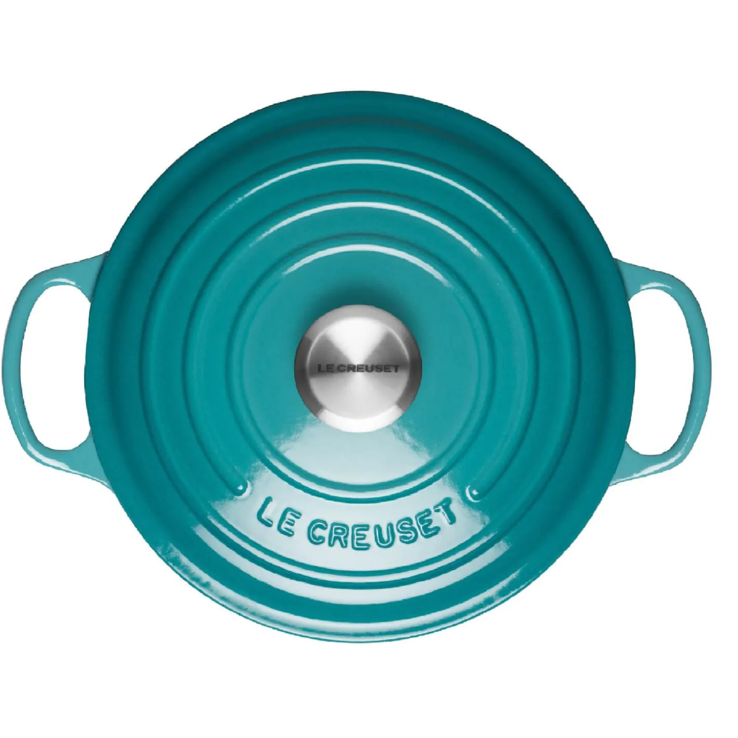 Le Creuset Signature Cast Iron 20cm Round Casserole - Teal