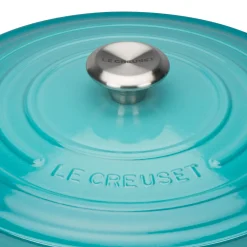 Le Creuset Signature Cast Iron 20cm Round Casserole - Teal