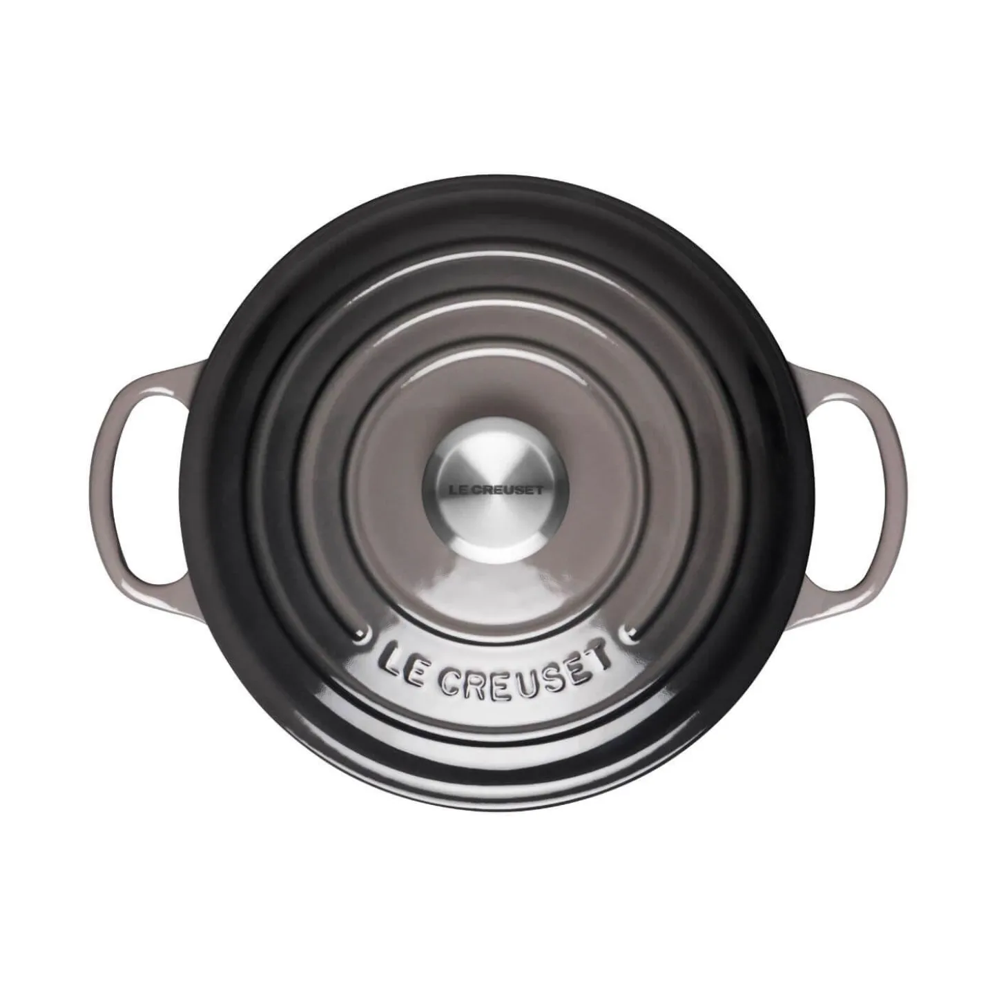 Le Creuset Signature Cast Iron 20cm Round Casserole - Flint