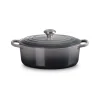 Le Creuset Signature Cast Iron 27cm Oval Casserole - Flint