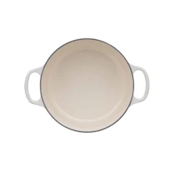 Le Creuset Signature Cast Iron 22cm Round Casserole - Meringue