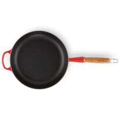 Le Creuset Signature Cast Iron 28cm Saute Pan - Cerise