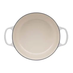Le Creuset Signature Cast Iron 26cm Round Casserole - Meringue
