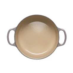 Le Creuset Signature Cast Iron 28cm Round Casserole - Flint