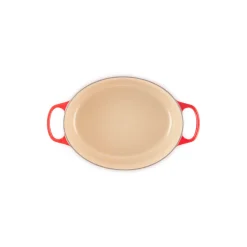 Le Creuset Signature Cast Iron 31cm Oval Casserole - Cerise