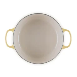 Le Creuset Signature Cast Iron 3 Piece Round Casserole Dish Set - Camomille