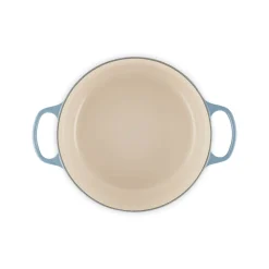 Le Creuset Signature Cast Iron 28cm Round Casserole - Chambray
