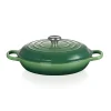 Le Creuset Signature Cast Iron 30cm Shallow Casserole  - Bamboo Green
