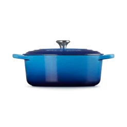 Le Creuset Signature Cast Iron 27cm Oval Casserole - Azure