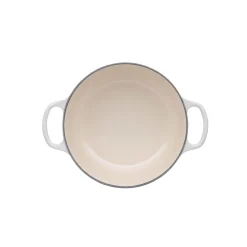 Le Creuset Signature Cast Iron 20cm Round Casserole - Meringue