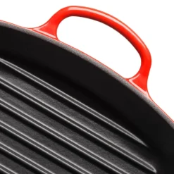 Le Creuset Signature Cast Iron 26cm Square Grillit - Cerise