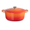 Le Creuset Signature Cast Iron 28cm Round Casserole - Volcanic