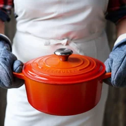 Le Creuset Signature Cast Iron 28cm Round Casserole - Volcanic