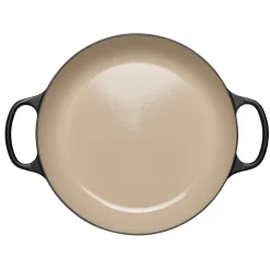 Le Creuset Signature Cast Iron 26cm Shallow Casserole - Satin Black