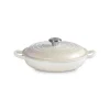Le Creuset Signature Cast Iron 22cm Shallow Casserole - Meringue