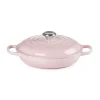 Le Creuset Signature Cast Iron 30cm Shallow Casserole - Shell Pink