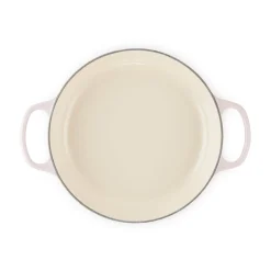 Le Creuset Signature Cast Iron 30cm Shallow Casserole - Shell Pink