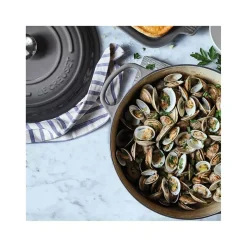 Le Creuset Signature Cast Iron 30cm Shallow Casserole - Flint