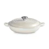 Le Creuset Signature Cast Iron 26cm Shallow Casserole - Meringue