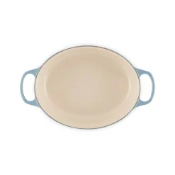 Le Creuset Signature Cast Iron 29cm Oval Casserole - Chambray