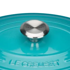 Le Creuset Signature Cast Iron 27cm Oval Casserole - Teal