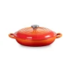Le Creuset Signature Cast Iron 22cm Shallow Casserole - Volcanic