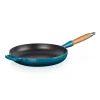 Le Creuset Signature Cast Iron 28cm Frying Pan - Deep Teal