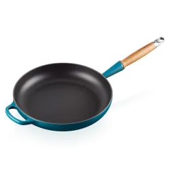 Le Creuset Signature Cast Iron 28cm Frying Pan - Deep Teal