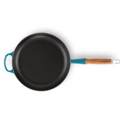 Le Creuset Signature Cast Iron 28cm Frying Pan - Deep Teal