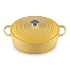 Le Creuset Signature Cast Iron 30cm Round Risotto Pot / Casserole - Camomille